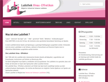 Tablet Screenshot of ludothek-ilef.ch